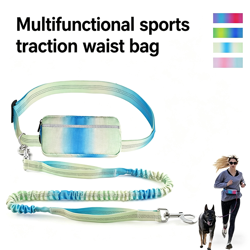 Hands Free Dog Running Leash Waist Belt - Correa elástica para perros, manos libres,