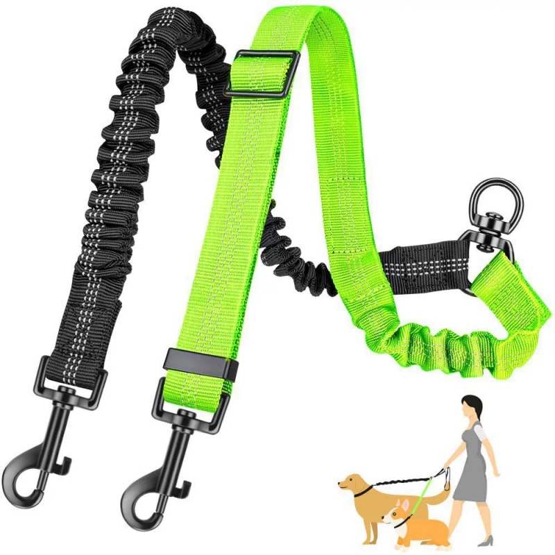 Bungee Dog Leash Shock Absorbing - 1 unidad, longitud de 20 cm,
