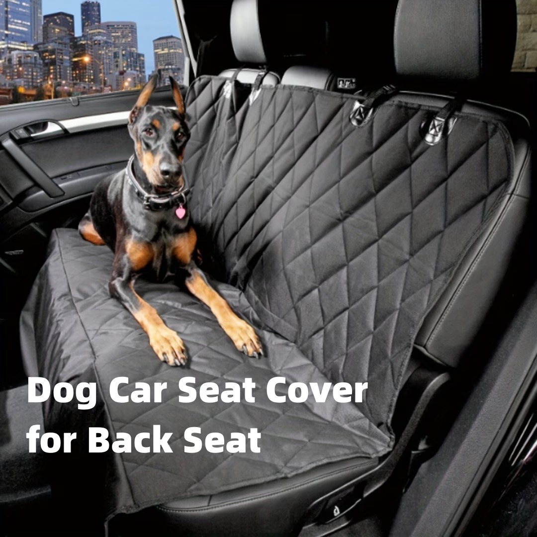 1 unidad de funda para el asie - Dog Car Seat Cover Waterproof Back Seat reseña y precio