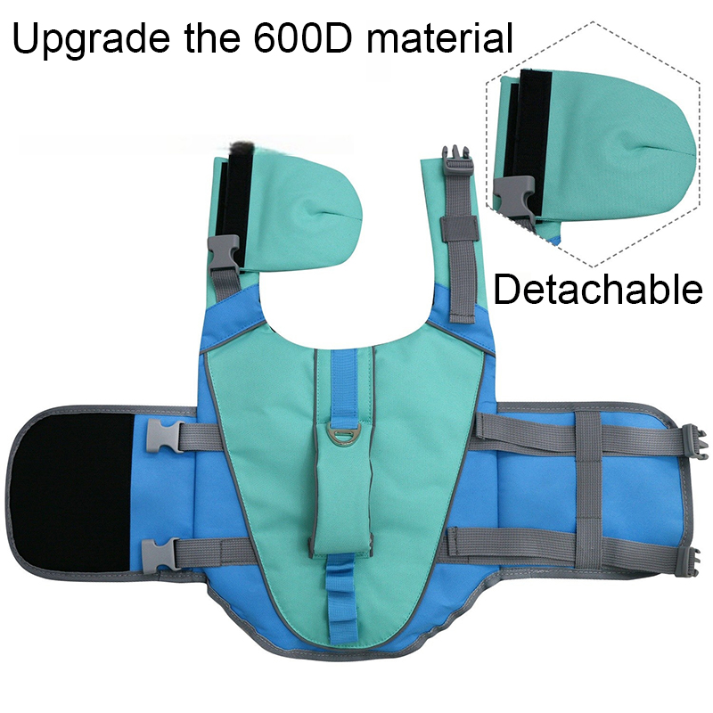 Ropa de Natación para Perros,  - Dog Life Jacket Vest Buoyancy Handle reseña y precio