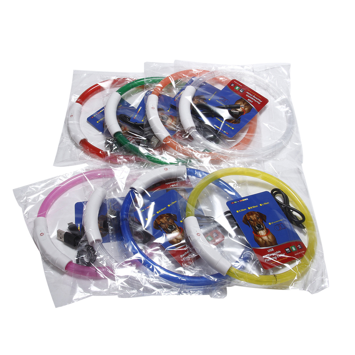 Collar Led para perro, Collar  - Led Dog Collar Glowing Rechargeable Usb reseña y precio