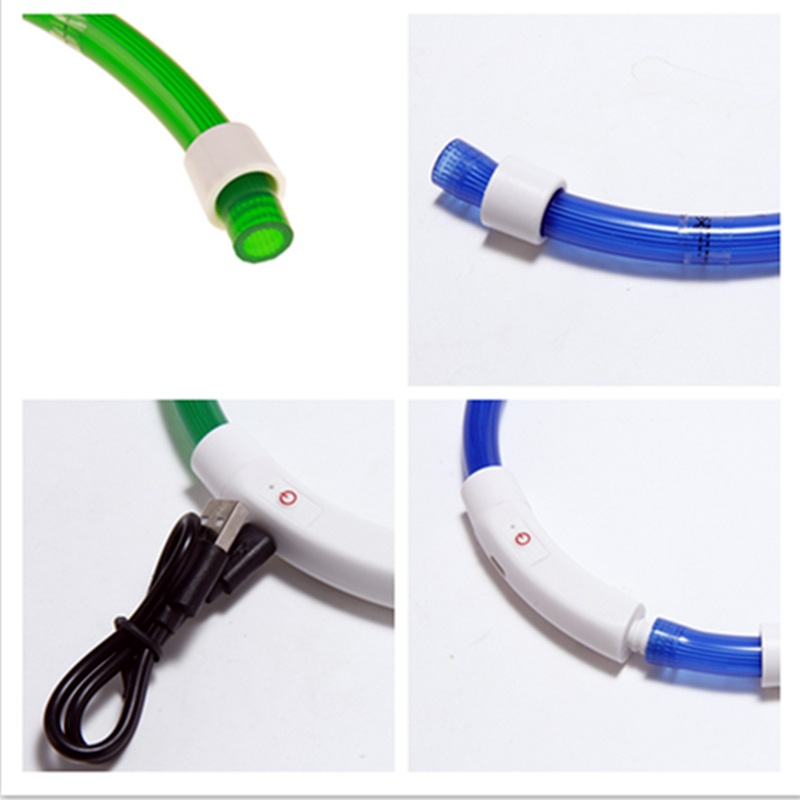 Collar Led para perro, Collar  - Led Dog Collar Glowing Rechargeable Usb reseña y precio