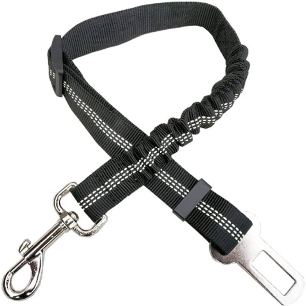 Cinturón de seguridad elástico - Dog Seat Belt Harness Safety Tether reseña y precio