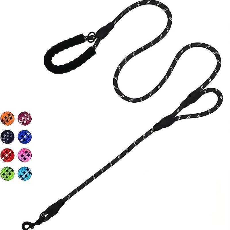 Correa de cuerda para perros d - Heavy Duty Dog Leash Rope 6Ft Padded reseña y precio