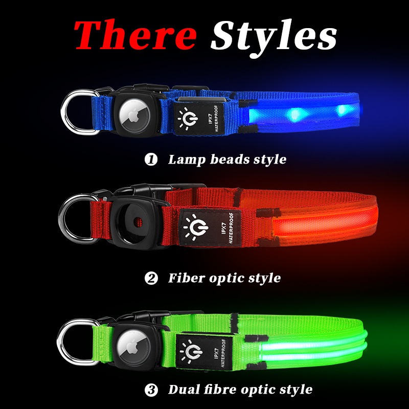 Collar Luminoso LED Recargable - Led Dog Collar Glowing Rechargeable Usb reseña y precio