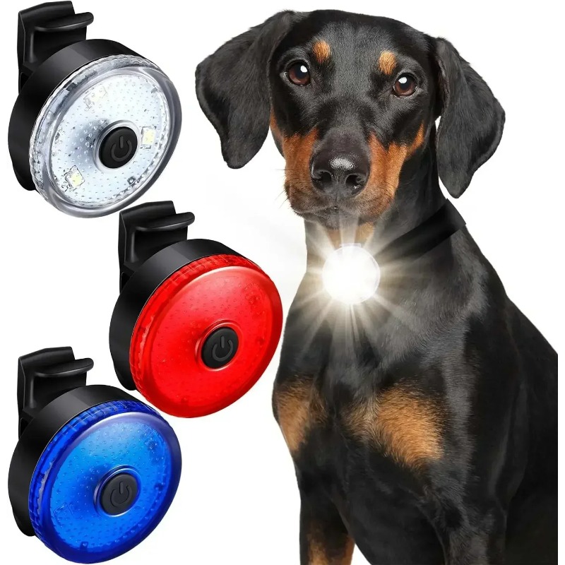 Collar de luz LED para perro,  - Led Dog Collar Glowing Rechargeable Usb reseña y precio