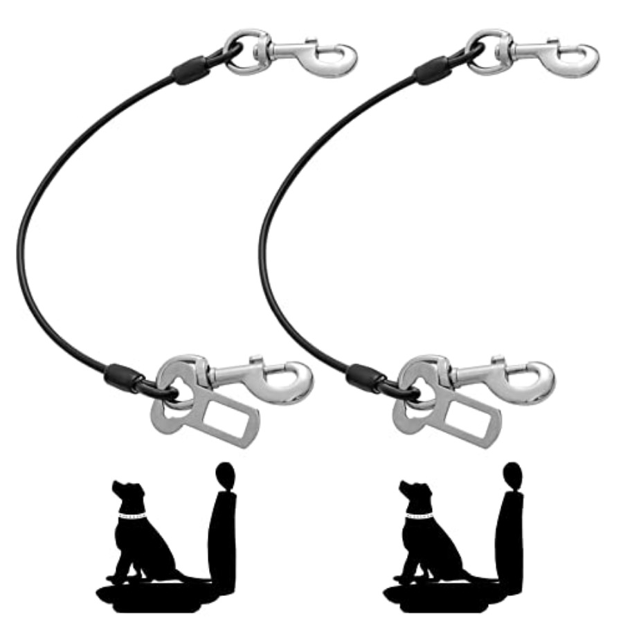 Arnés de seguridad para perros - Dog Seat Belt Harness Safety Tether reseña y precio