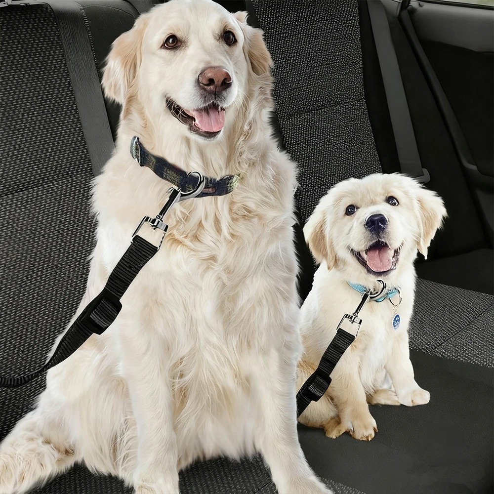 1 pieza de correa de seguridad - Dog Seat Belt Harness Safety Tether reseña y precio
