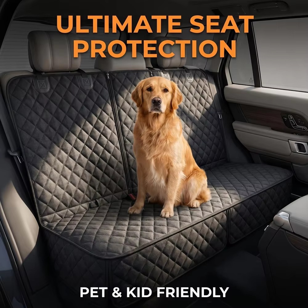 Funda Protectora para Asiento  - Dog Car Seat Cover Waterproof Back Seat reseña y precio