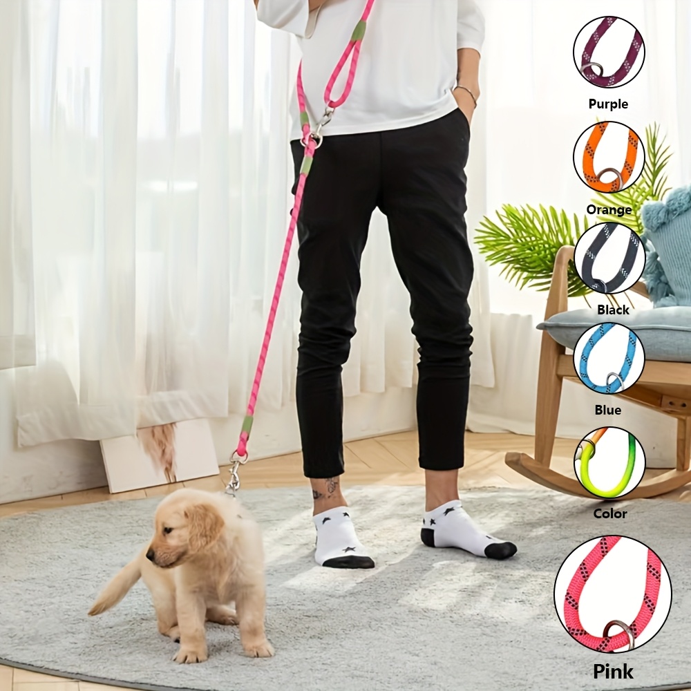 Correa ajustable para perros c - Hands Free Dog Running Leash Waist Belt reseña y precio