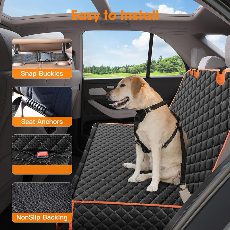 Funda para asiento de coche pa - Dog Car Seat Cover Waterproof Back Seat reseña y precio