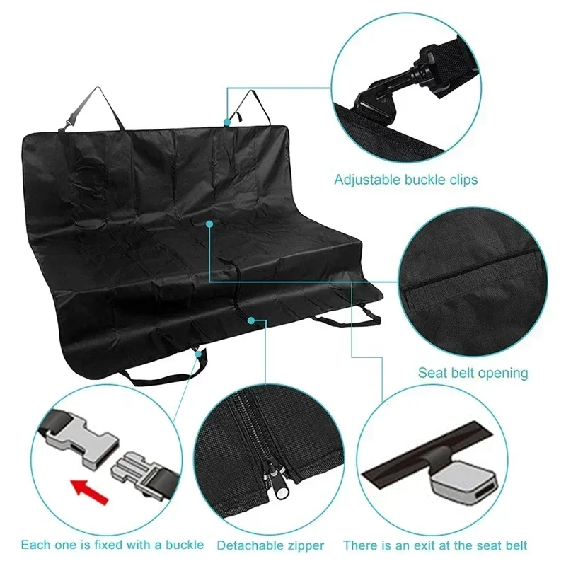 Funda impermeable para asiento - Dog Car Seat Cover Waterproof Back Seat reseña y precio