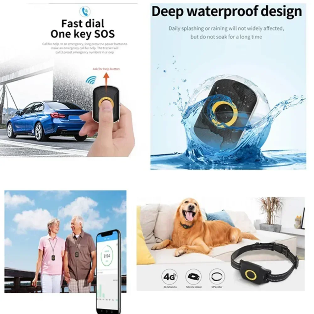 Rastreador GPS 4G Impermeable  - Dog Gps Tracker Collar 4G Waterproof reseña y precio