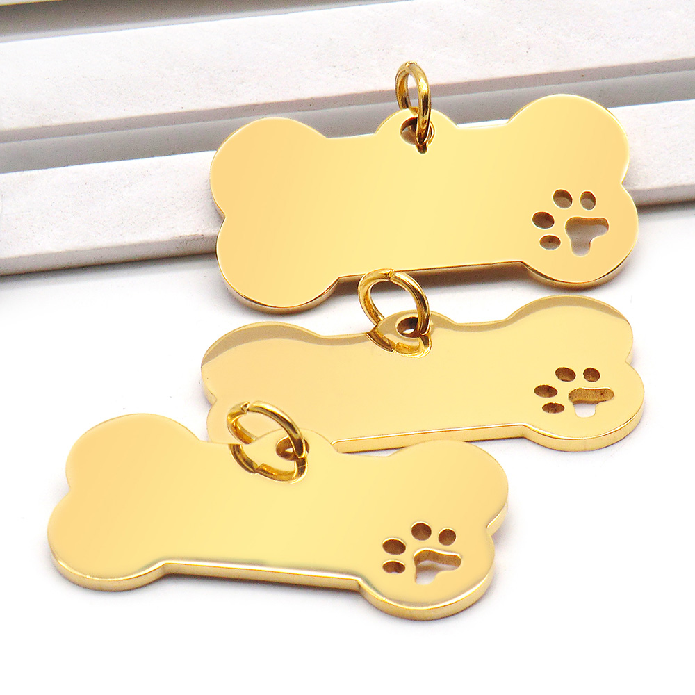 100 Uds. Etiqueta de identific - Reflective Dog Collar Personalized Engraved reseña y precio