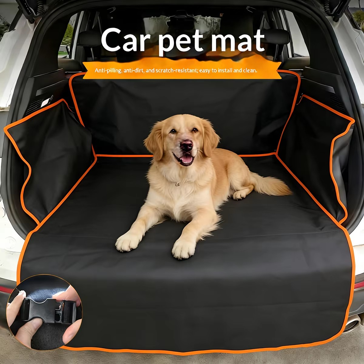 Protector de Maletero para SUV - Dog Car Seat Cover Waterproof Back Seat reseña y precio