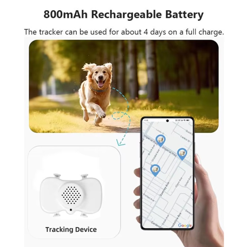 Nuevo Collar Rastreador GPS 4G - Dog Gps Tracker Collar 4G Waterproof reseña y precio