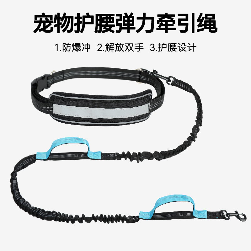 Correa de Correr para Perros c - Hands Free Dog Running Leash Waist Belt reseña y precio
